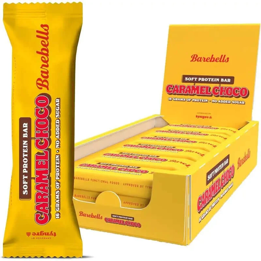 Barebells Pack Soft Caramel Choco, 12 pcs. x 55 grams