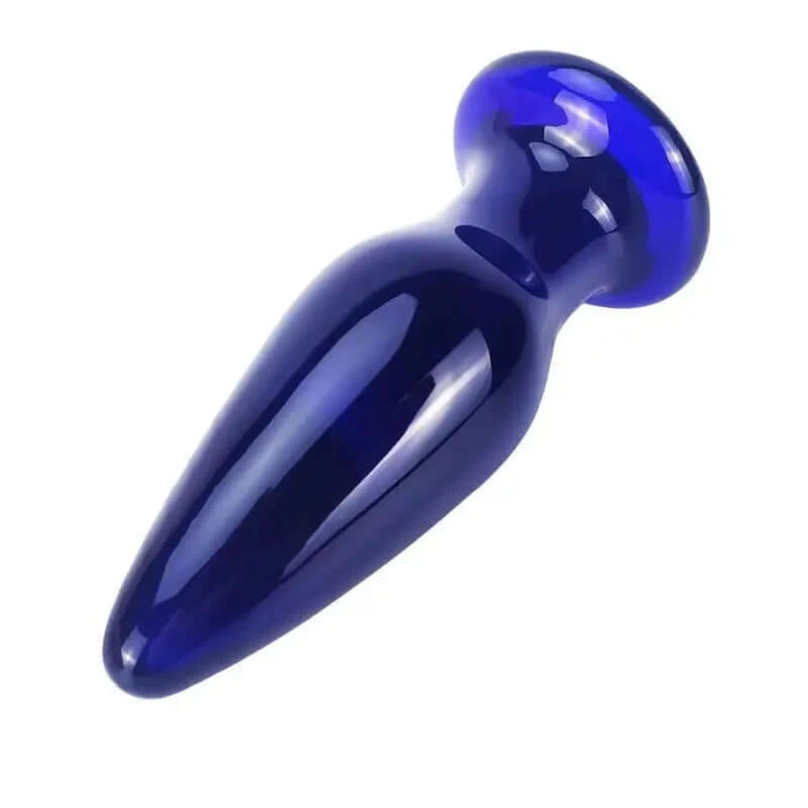 Buttocks Der glänzende Glas Buttplug