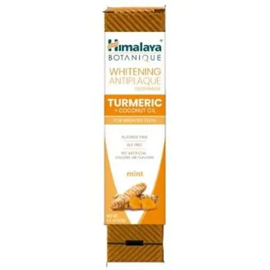 Pastă de dinți Himalaya Botanical Whitening Curcuma+Coconut 113G