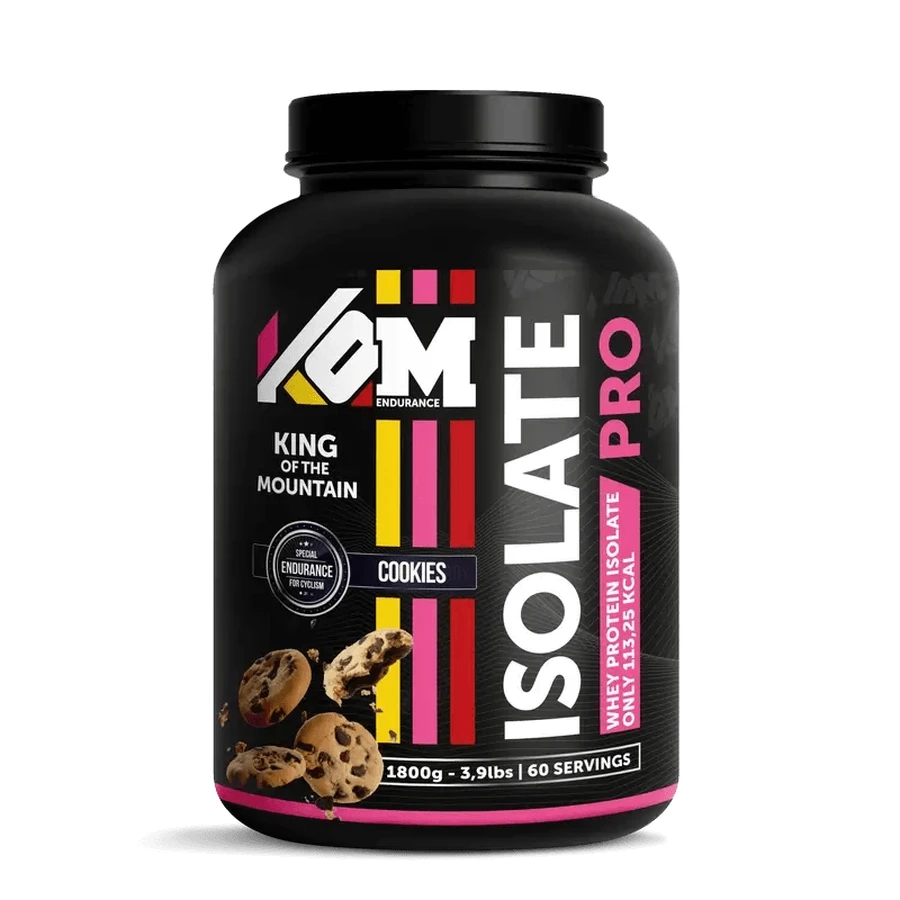 Kom Endurance Proteins Sports Nutrition , 1,8kg can of protein isolate 1,8kg cookies flavor