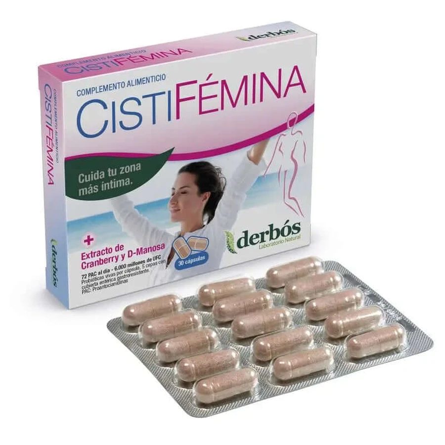 Dherbos Cistifemina, 30 kapsułek: ceny i cechy