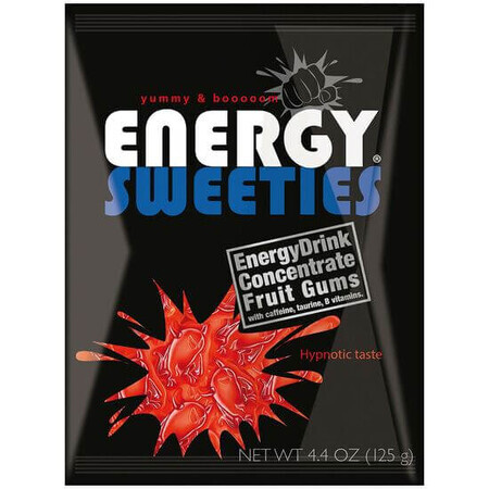 Jeleuri gumate energizante Hypnotic taste, 125 g, Energy Sweeties