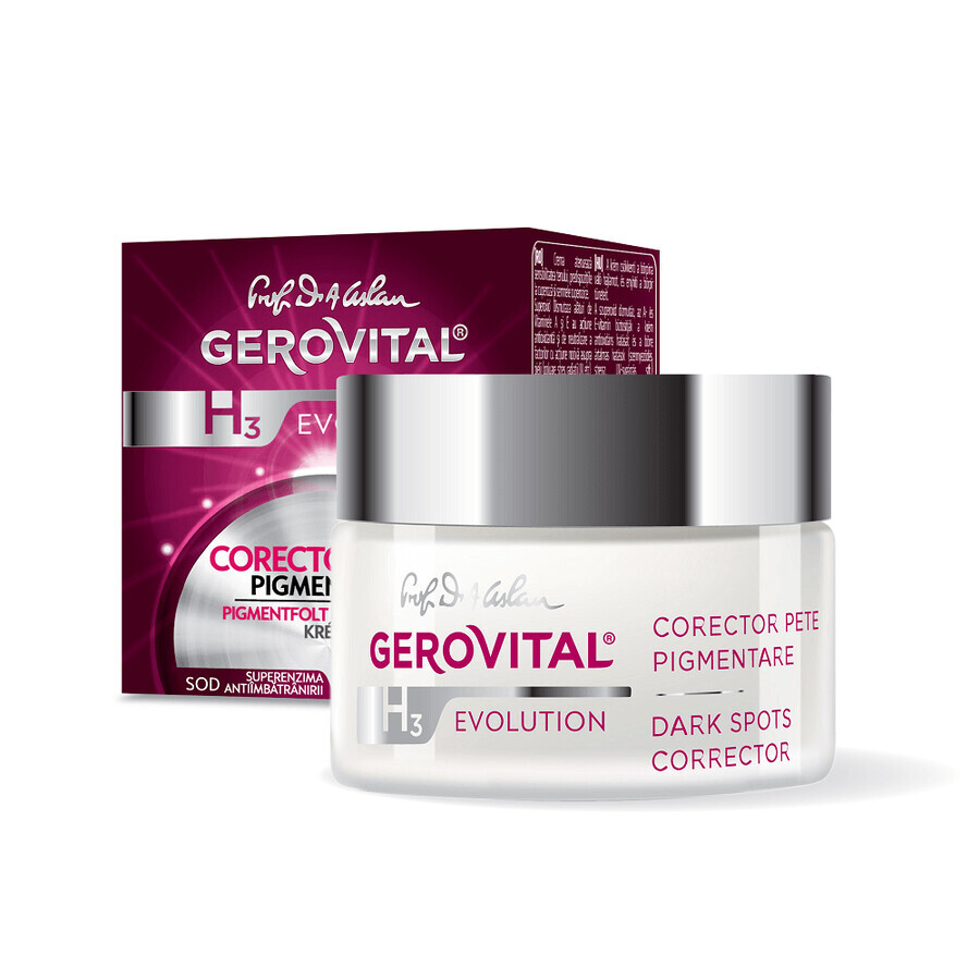 Corector pentru pete pigmentare Gerovital H3 Evolution, 50 ml, Farmec