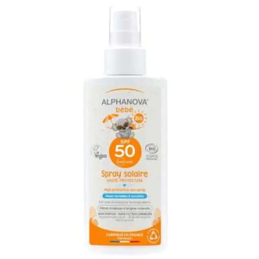 Alphanova Zonnebrandcrème Spf50 Baby125Gr. Bio