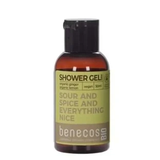 Benecos Gember & Citroen Mini Reisbadgel 50Ml. Bio