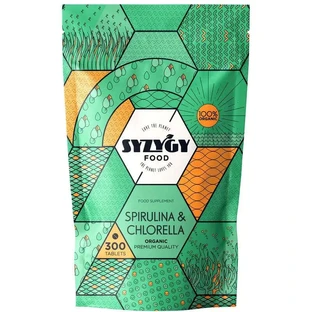 Syzygy Chlorella & Spirulina Biologisch Voedingssupplement , 300 tabletten
