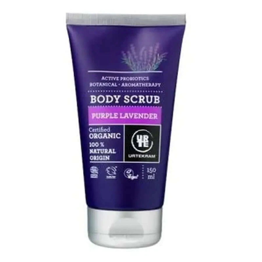 Urtekram Beruhigendes Lavendel Peeling 150Ml. Öko-Vegan