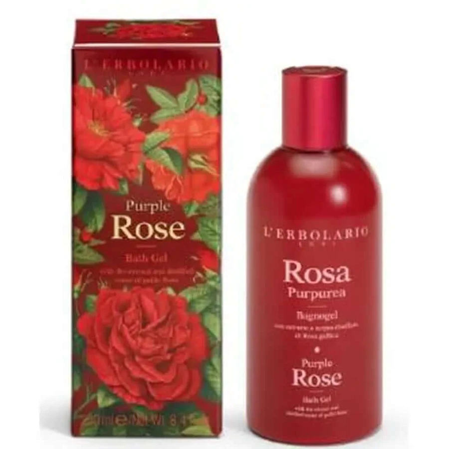 Gel de baie L'Erbolario Rosa Purpurea 250Ml