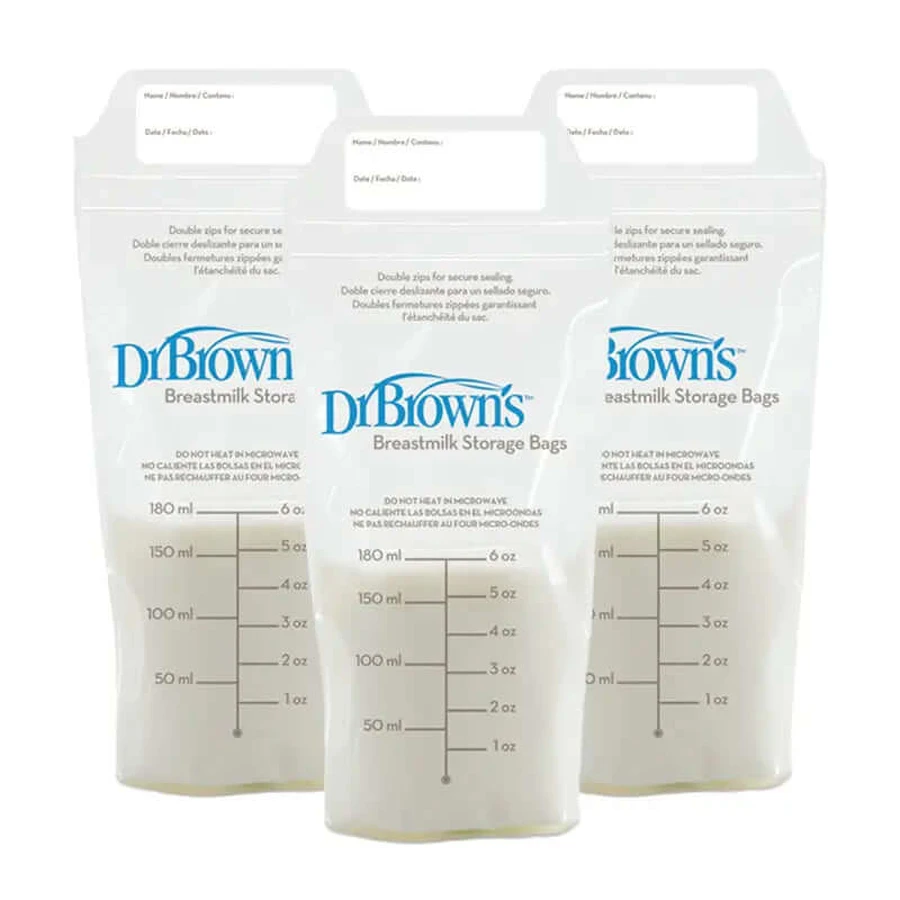 Dr.Brown's Muttermilch-Aufbewahrungsflaschen, 3 Stk.