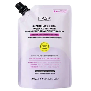 Mască hidratantă pentru păr Hask Texture Light, 235 ml
