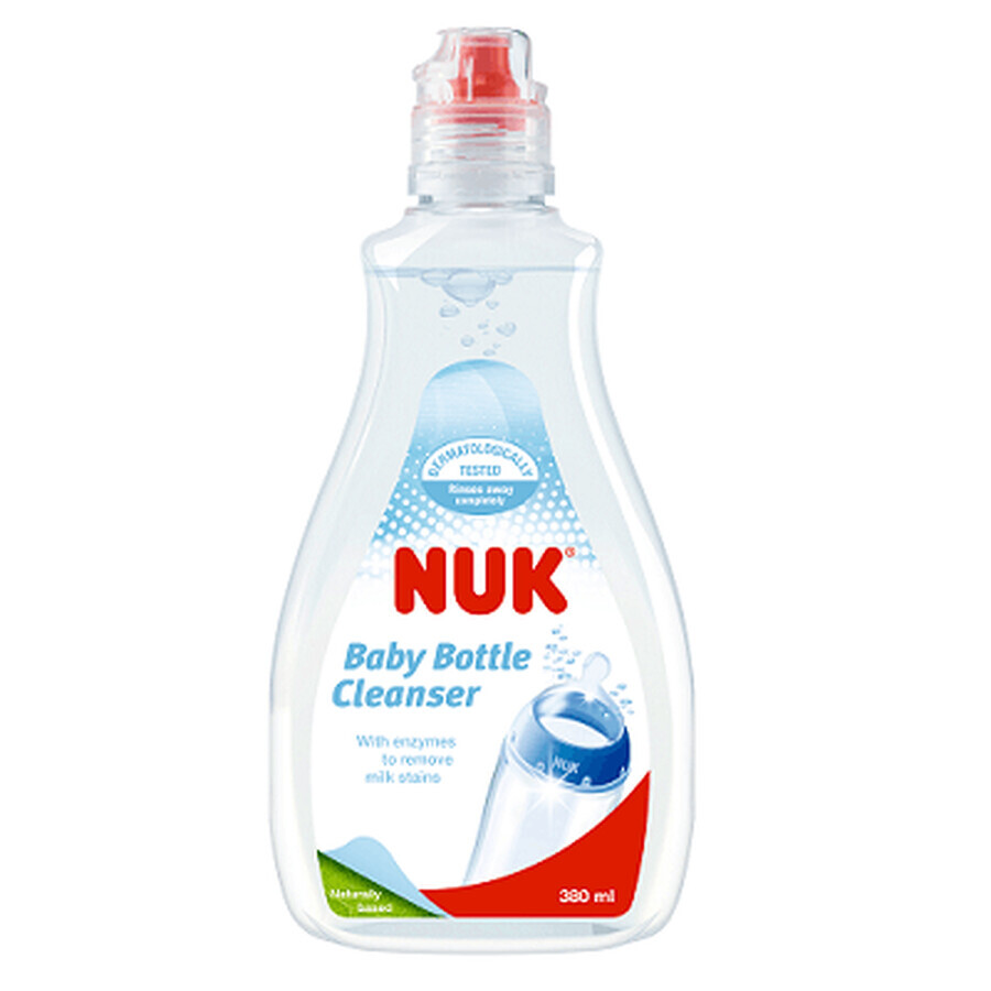 Lichid pentru curatat biberoane, 380 ml, Nuk