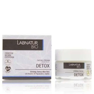 Labnatur Bio Entgiftungs-Gesichtscreme Avocado Jojoba Ginseng 50M Bio
