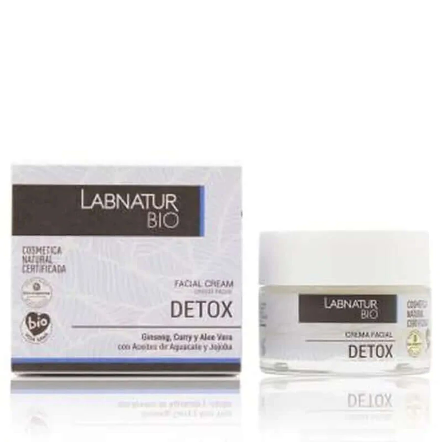 Labnatur Bio Entgiftungs-Gesichtscreme Avocado Jojoba Ginseng 50M Bio
