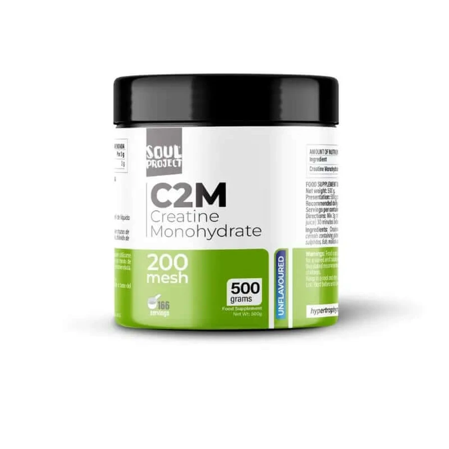 Soul Project Labs C2m Creatina monoidrato, 500 g