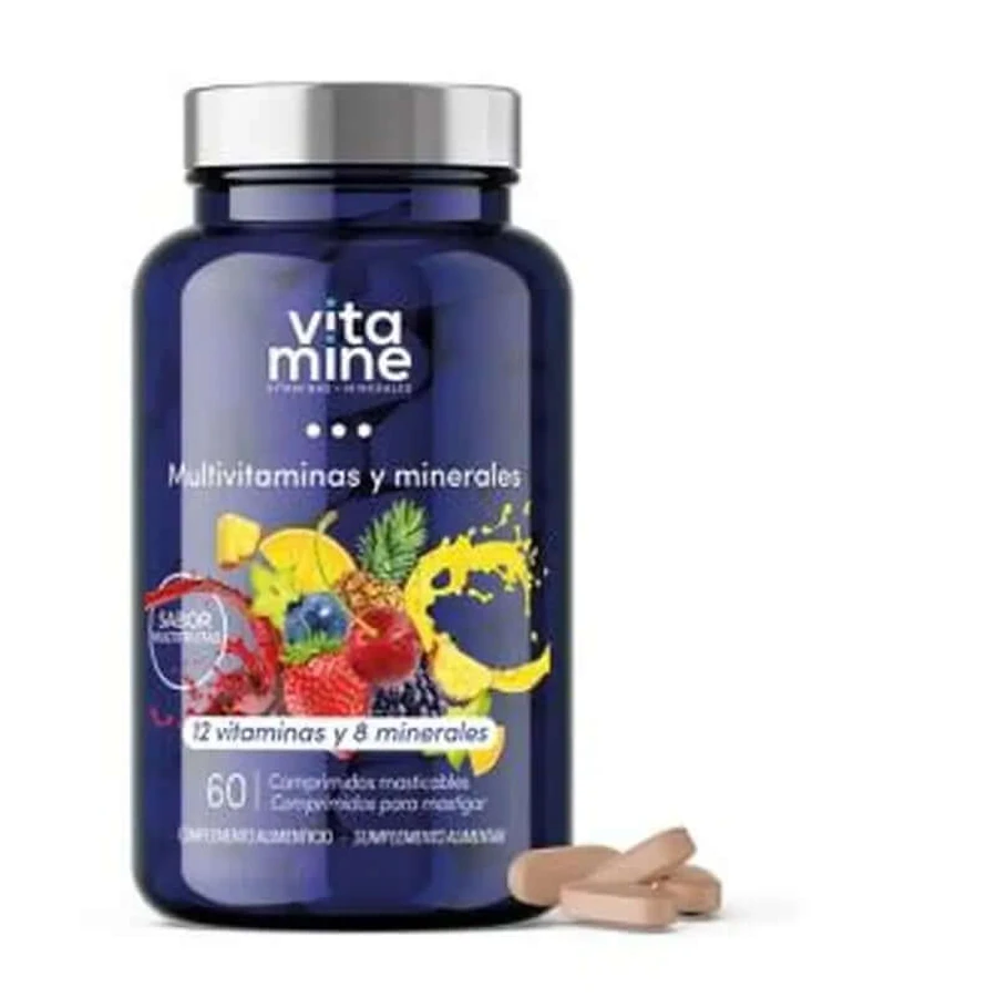 Herbora Vitamine Multivitaminen en Mineralen 60Comp Mast