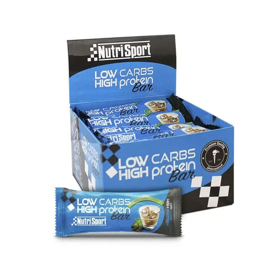 Nutrisport Irish Cream cutie cu conținut scăzut de carbohidrați, 16 batoane