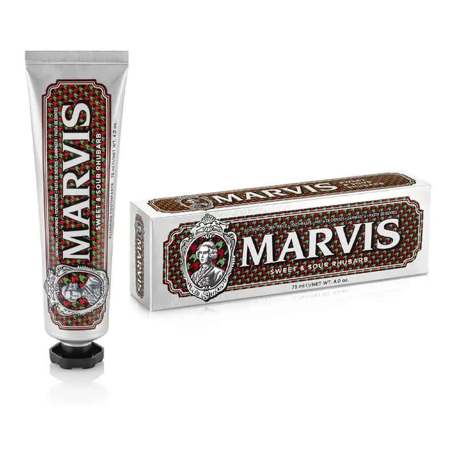 Marvis Süß-saure Rhabarber-Zahnpasta 75ml
