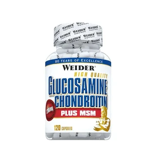 Weider Glucosamine Chondroïtine + Msm, 120 capsules