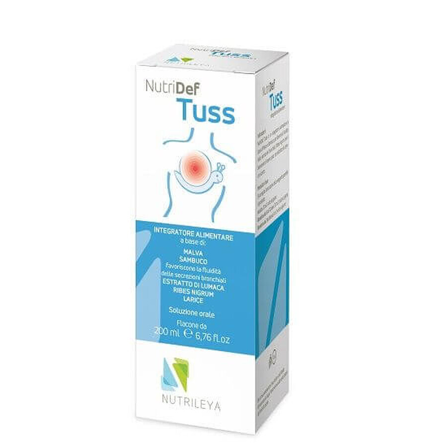 NutriDef pentru tuse, 200 ml, Nutrileya