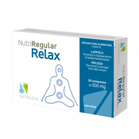 NutriRegular Relax, 20 Tabletten, Nutrileya