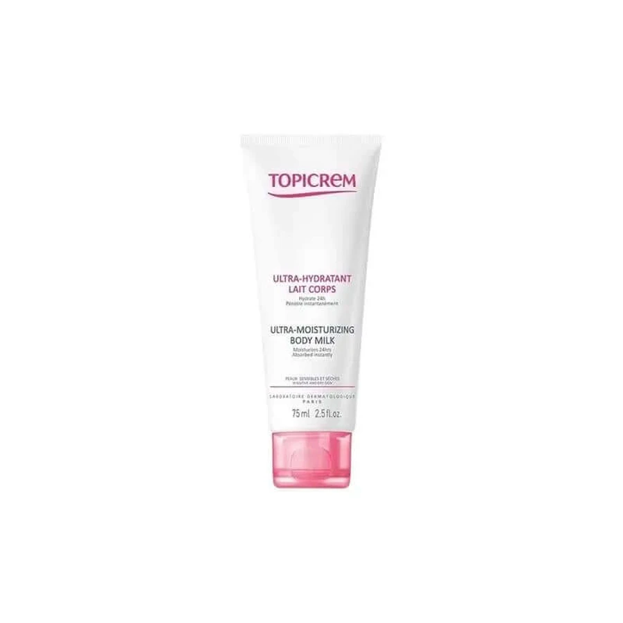Topicrem Uh Ultra-Moisturizing Body Milk, 75 ml