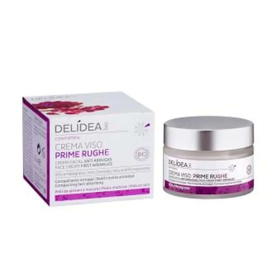 Delidea Przeciwzmarszczkowy krem na dzień 50 ml. Bio: ceny i cechy