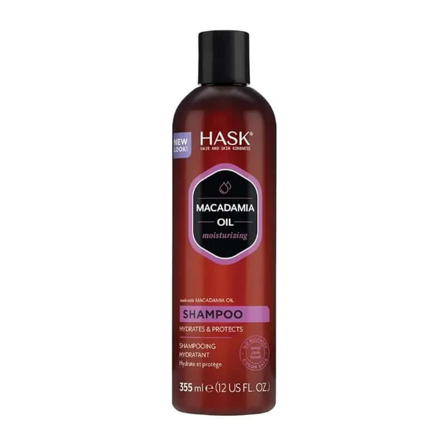 Hask Macadamia Olie Hydraterende Shampoo , 355 ml