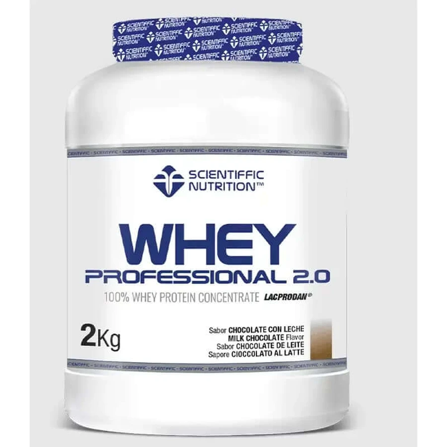 Scientiffic Nutrition Whey Professional 2.0 Schokomilch, 2000 Gramm