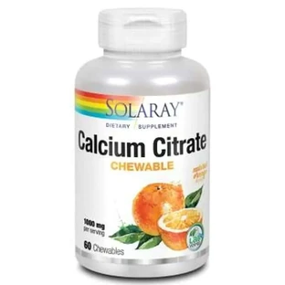 Solaray Calcio Citrato 1000Mg. Sabor Naranja 60 Comprimidosmast