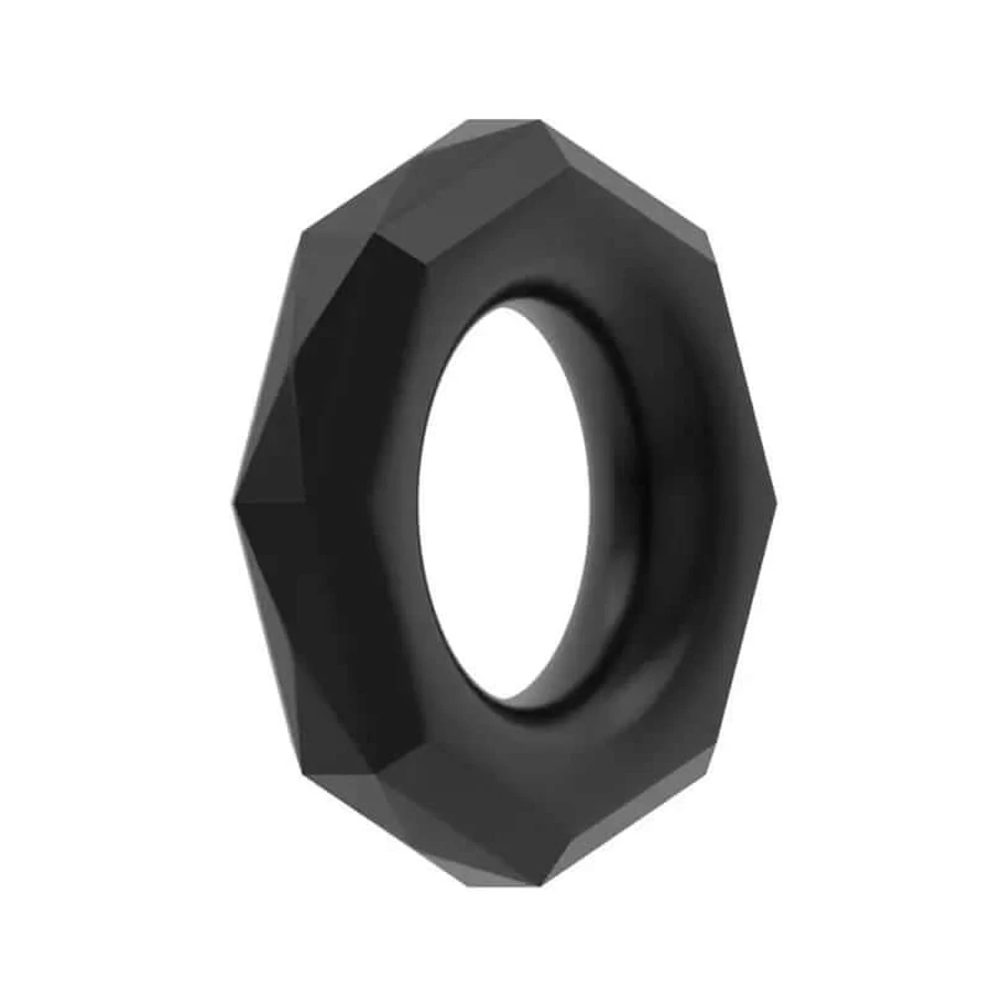Lovetoy Anello del Pene Power Plus Nero Modello 4