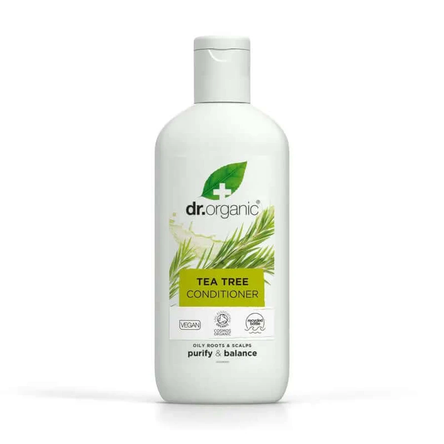 Après-shampoing à l'arbre à thé Dr. Organic pour cheveux gras ou à problèmes, 265 ml