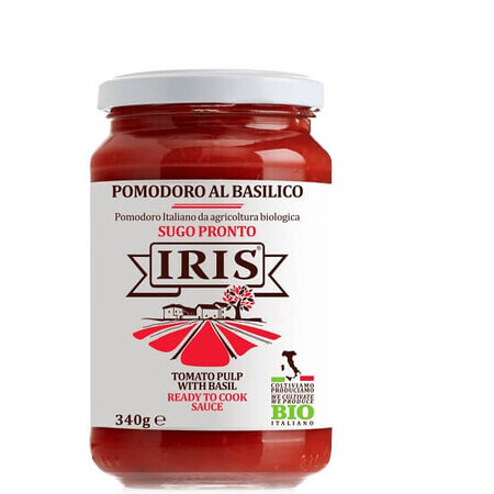 Bio-Tomatenmark mit Basilikum, 690 g, Iris Bio