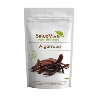 Salud Viva Carob pulbere brută Eco , 250 g