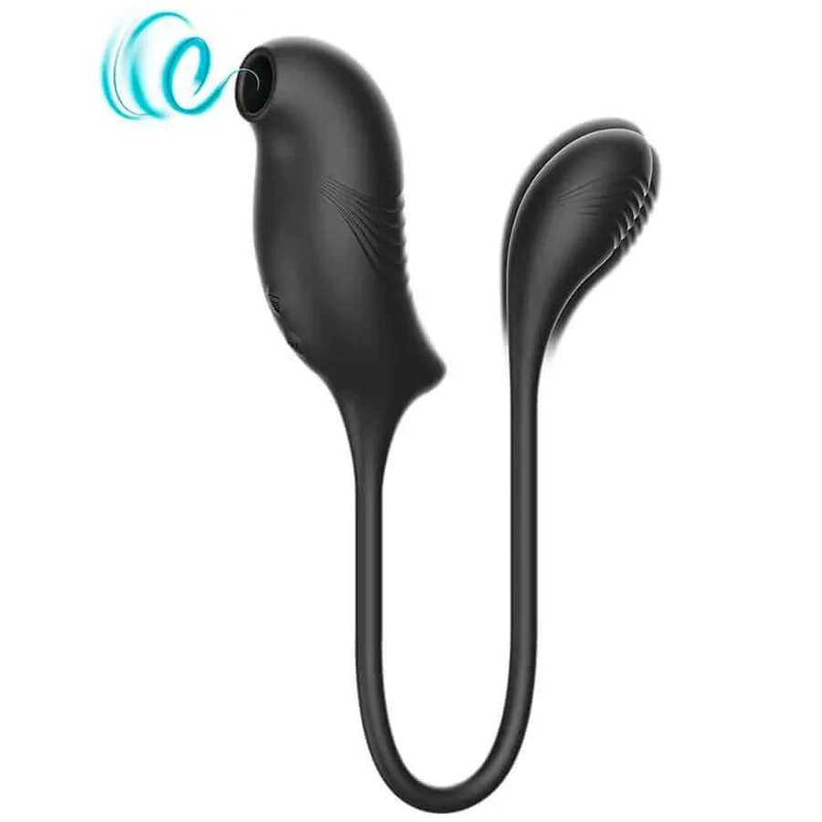 Stimulator Ibiza Technology cu aspirator magic de clitoris și vibrații
