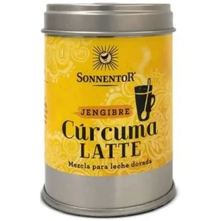 Sonnentor Curcuma Latte Ginger Golden Milk Can 60Gr. Bio