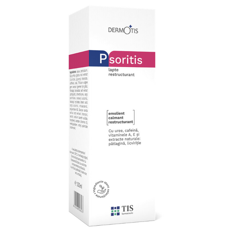 Psoriasis, restrukturierende Milch, 100 ml, Tis Farmaceutic