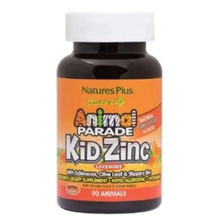 Natures Plus Animal Parade Kidzinc zuigtabletten, 90 tabletten