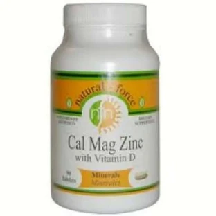 Nutri-Force Cal Mag Zinc (Calcium-Magnésium-Zinc-Vit.D) 90 Comprimés