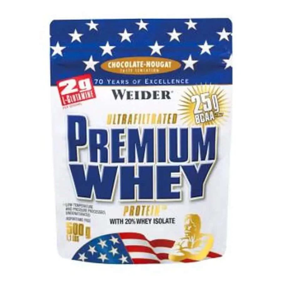 Weider Premium Whey Chocolade 500Gr