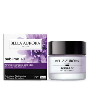 Bella Aurora Sublime 40 Cremă de noapte anti-îmbătrânire, 50 ml