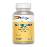 Solaray Pantotheenzuur , 100 capsules van 500 mg