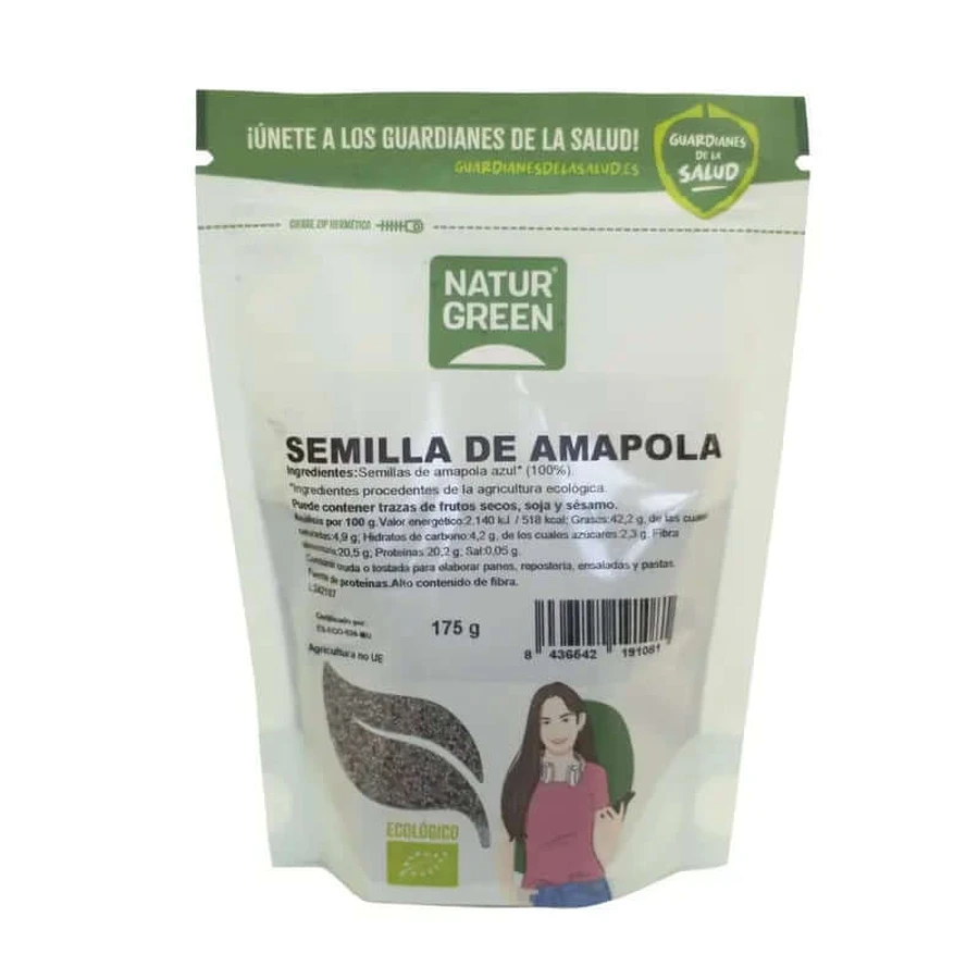 Naturgreen Mohnsamen Bio, 175 g