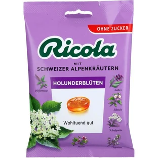 RICOLA o.Z.Beutel elderflower sweets 75 g