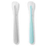 Set of 2 Easy Feed spoons, grey-blue, Skip Hop