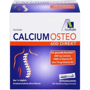 CALCIUM OSTEO 600 Direct Portion Sticks 60 stuks.