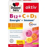 DOPPELHERZ B12+C+D3 Depot werkzame tabletten 100 st.