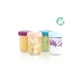 Set of 4 graduated glass bowls, 220 ml, Babymoov