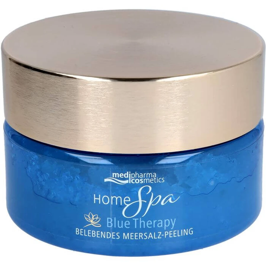 HOME SPA Exfoliante de Sal Marina Terapia Azul 250 g