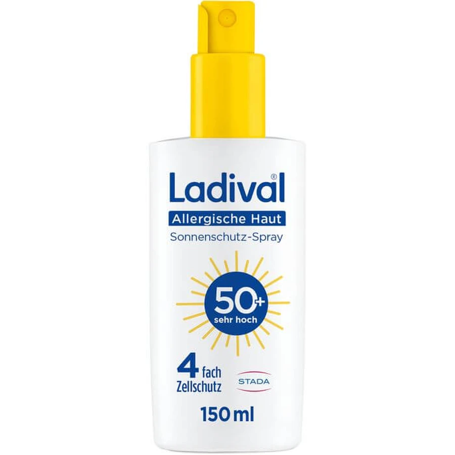 LADIVAL spray protector solar pieles alérgicas SPF50+ 150 ml