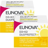 EUNOVA DuoProtect D3+K2 1000 U.I./80 µg cápsulas 180 unid.